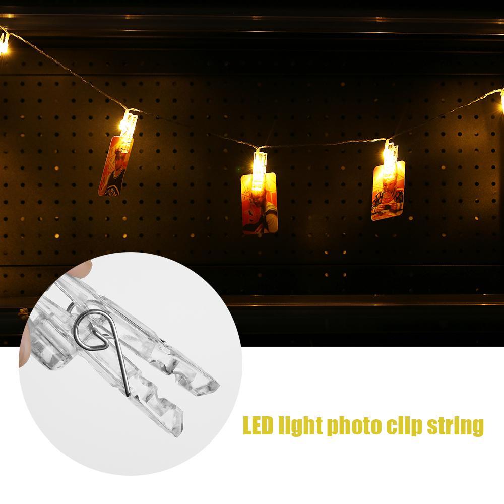 Dây Đèn LED Kẹp Ảnh USB / Thẻ Vẽ Hình Nàng Tiên