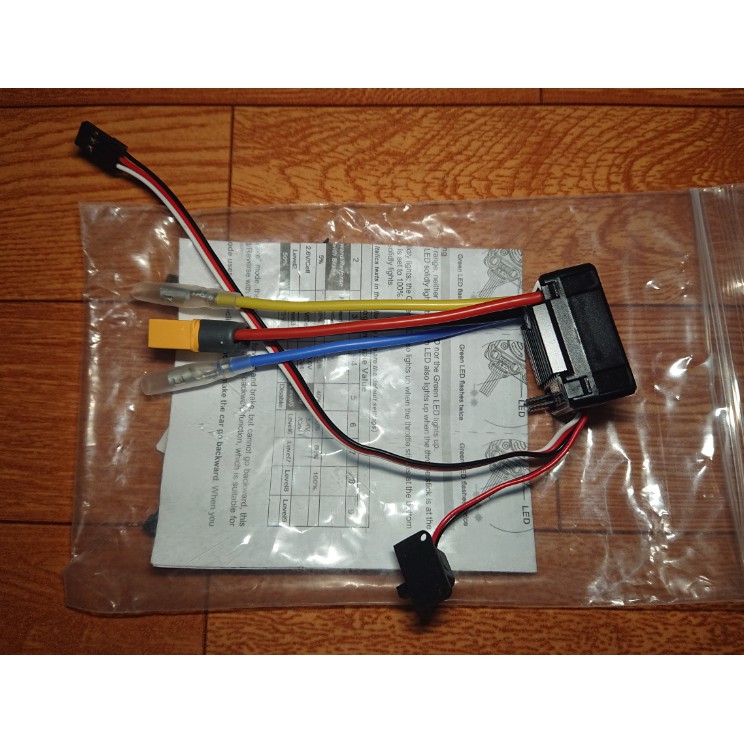 ESC chổi than hobbywing 60A WP-1060-RTR chống nước