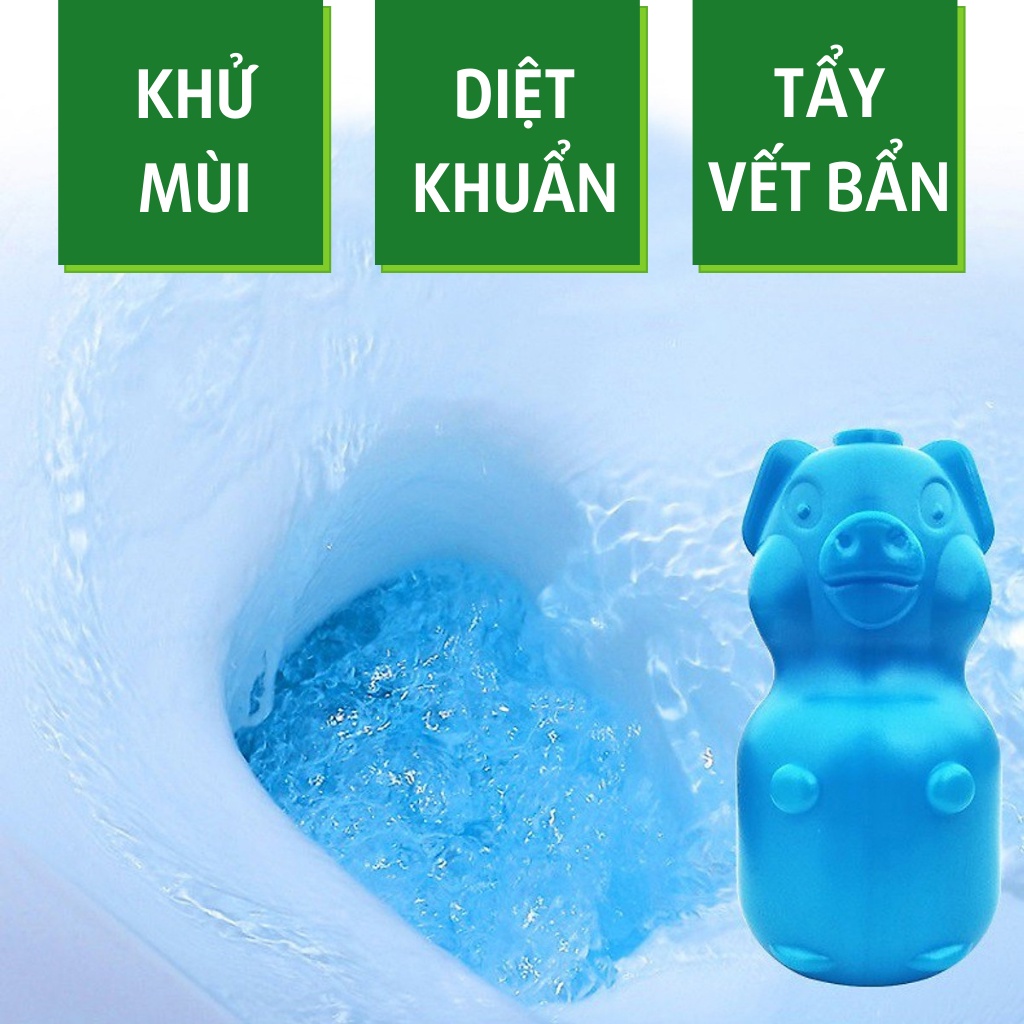 Heo thả bồn cầu vệ sinh diệt khuẩn khử mùi toilet