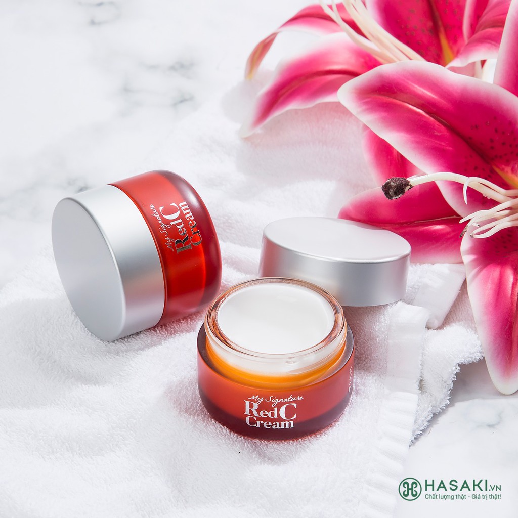 Kem Dưỡng TIA'M Làm Sáng Da, Mờ Thâm My Signature Red C Cream 50ml