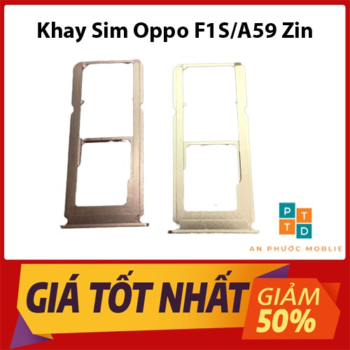 Khay sim điện thoại Oppo F1s/ A59 Xịn