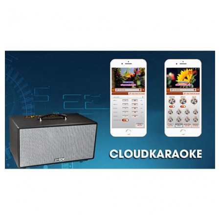 Loa karaoke mini di động  Acnos Beatbox CS-450 - Tích hợp app Cloud karaoke với hơn 30.000 bài hát - Âm thanh cực hay