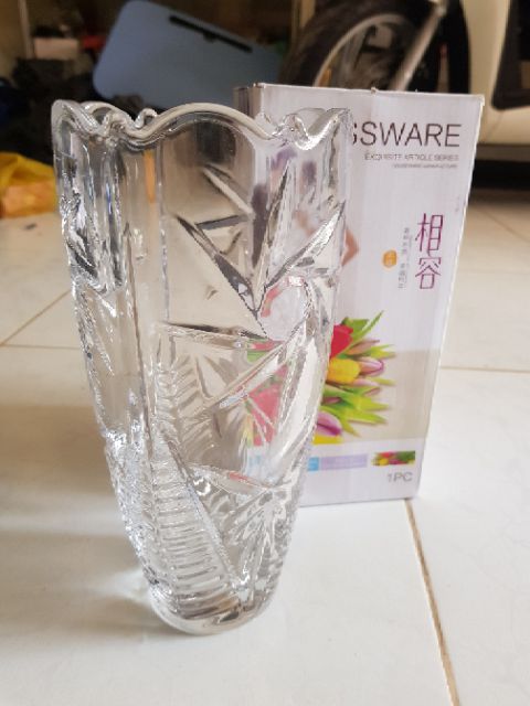 Bình hoa thủy tinh cao cấp 20cm,25cm và 30cm