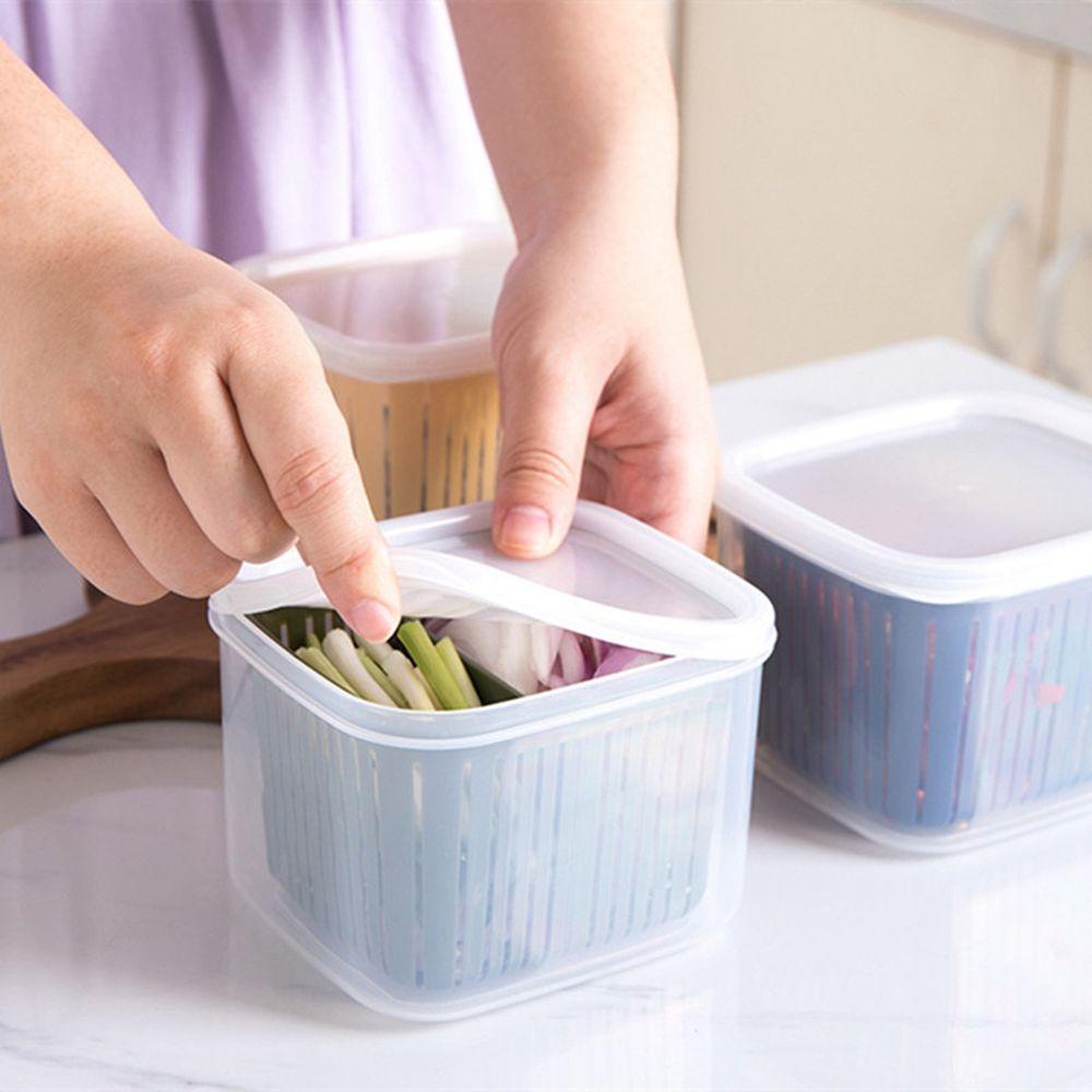 LLOYD Hộp Nhựa Đựng Hành Tỏi Gừng Tỏi Có Nắp Đậy Tiện Dụng Cho Nhà Bếp