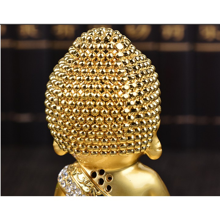 Tượng Phật Thích Ca Mâu Ni Ngồi Đài Sen Để Trong Ô Tô, Văn Phòng