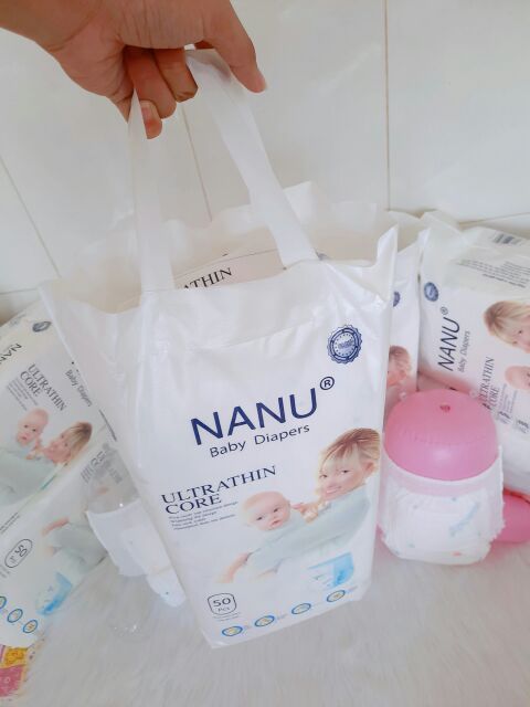 (FREESHIP) Tã Quần/ Tã Dán Cao Cấp NANU BABY S100 M100 L100 XL100 XXL100 XXXL100