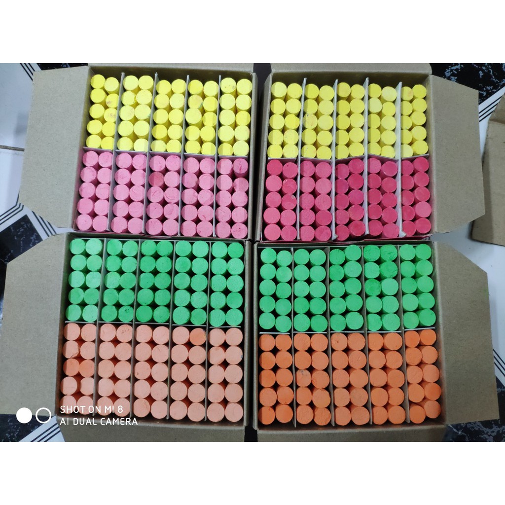 PHẤN BẢNG KHÔNG BỤI HI CHALK - phấn màu đủ loại