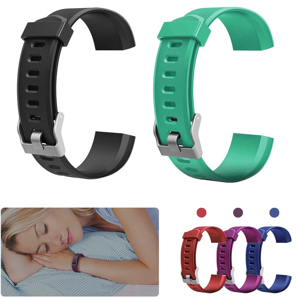 Dây đeo đồng hồ TPE mềm mại điều chỉnh được dành cho ID115 Plus/ ID115HR Plus/ ID115 Plus HR