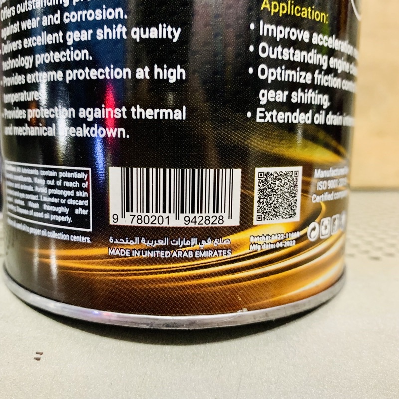 Nhớt Cao Cấp Xe Máy KATADAICHI FULLY SYNTHETIC MOTOR ENGINE OIL SAE 10W-40 API SN JASO MA2 Made in UAE