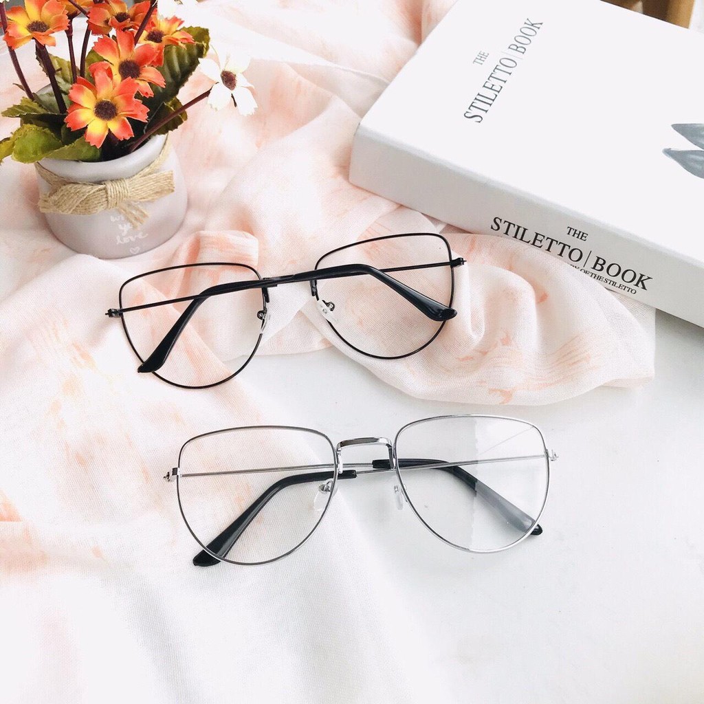 [Mã FARSSTGRE giảm 5K đơn bất kỳ] Mắt kính giả cận nam nữ hottrend 2020 JJ208 - Tặng kèm túi đựng kính + Khăn lau | BigBuy360 - bigbuy360.vn