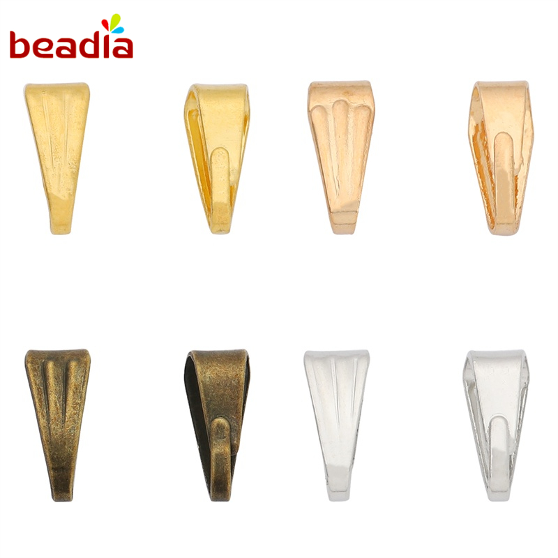 Phụ kiện khóa treo vòng tay vòng cổ Beadia bằng sắt mạ kẽm DIY