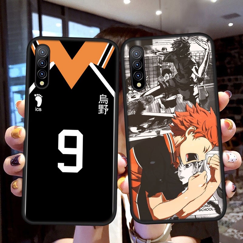 Ốp điện thoại silicon dẻo in hình anime Haikyuu SST49 cho Xiaomi Redmi Note 7 8 Pro 8T 9A 8A