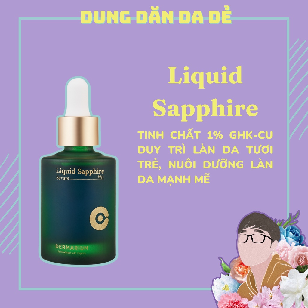 [Dermarium] Moody Sapphire Tinh Chất Đồng Peptide Siêu Phục Hồi, Chống Lão Hoá 10ml