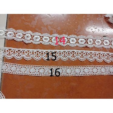 Các Loại Dây Ren Trang Trí Nón, Giày, Áo, Váy