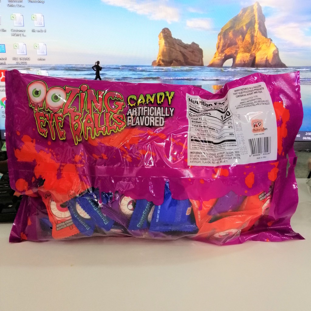 Kẹo Dẻo Con Mắt Ruby&Ben Marshmallows Candy