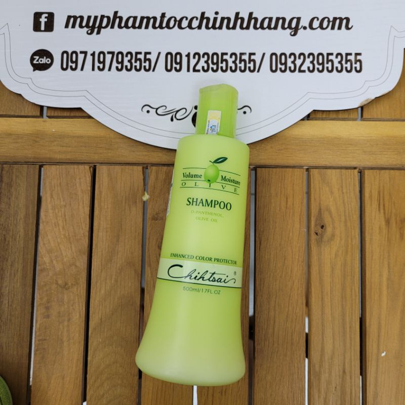 LẺ DẦU GỘI HOẶC DẦU XẢ SIÊU MƯỢT CHIHTSAI OLIVE 500ML - 1000ML