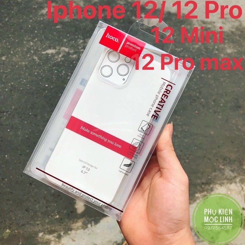 [ IPHONE 13 | 13 PRO | 13 PRO MAX | 12 MINI | 11 ] ỐP SILICON TRONG SUỐT CHÍNH HÃNG HOCO LIGHT SERIES SIÊU MỎNG SIÊU DẺO