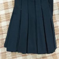 Chân váy xếp ly dáng dài