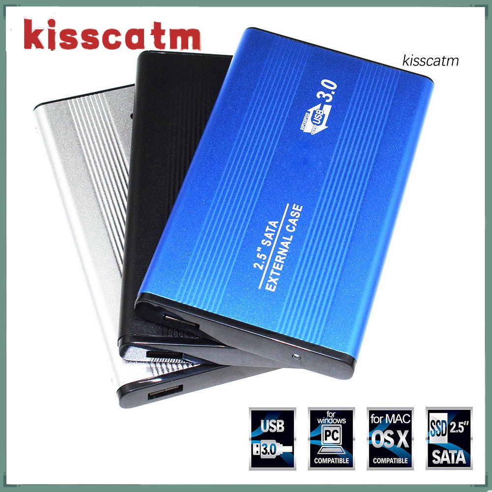 Hộp Đựng Ổ Cứng Ngoài Usb 3.0 / 2.0 Hdd Ssd 2.5inch Sata