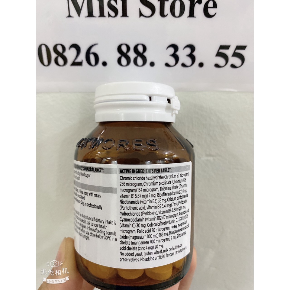Viên Cân Bằng Đường Huyết Sugar Balance Blackmores, 90 viên