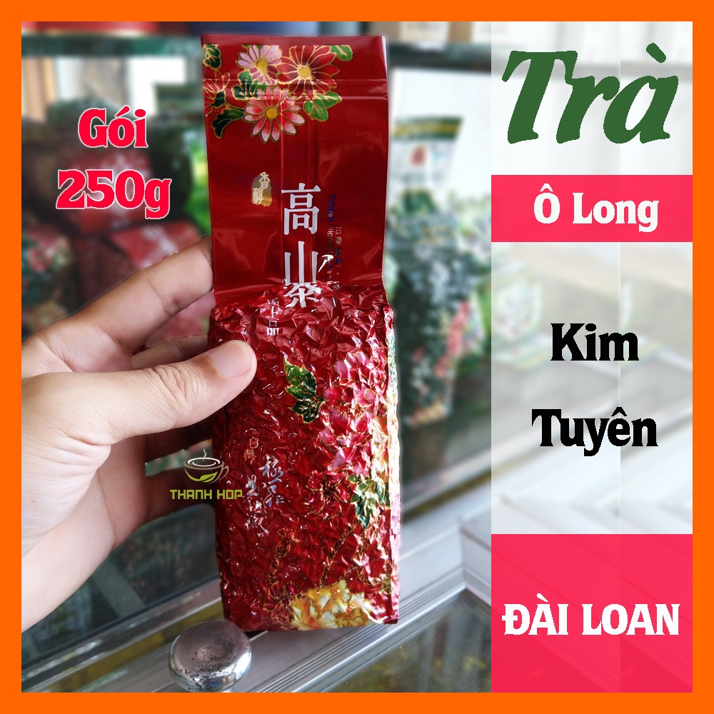 Trà ô long Kim Tuyên Đài Loan Đặc Biệt 100g 250g - trà ô long đài loan