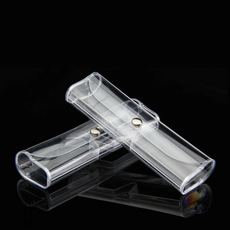 Hộp Đựng Bảo Vệ Mắt Kính Bằng Pvc Trong Suốt Thời Trang Tiện Lợi