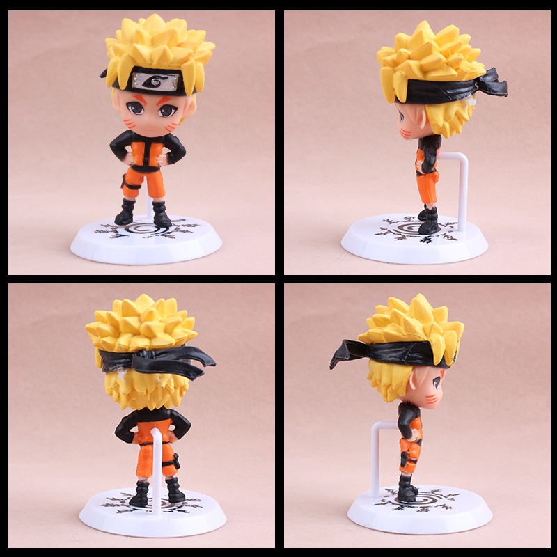 Mô Hình Nhân Vật Kakashi Trong Naruto Trang Trí Bánh