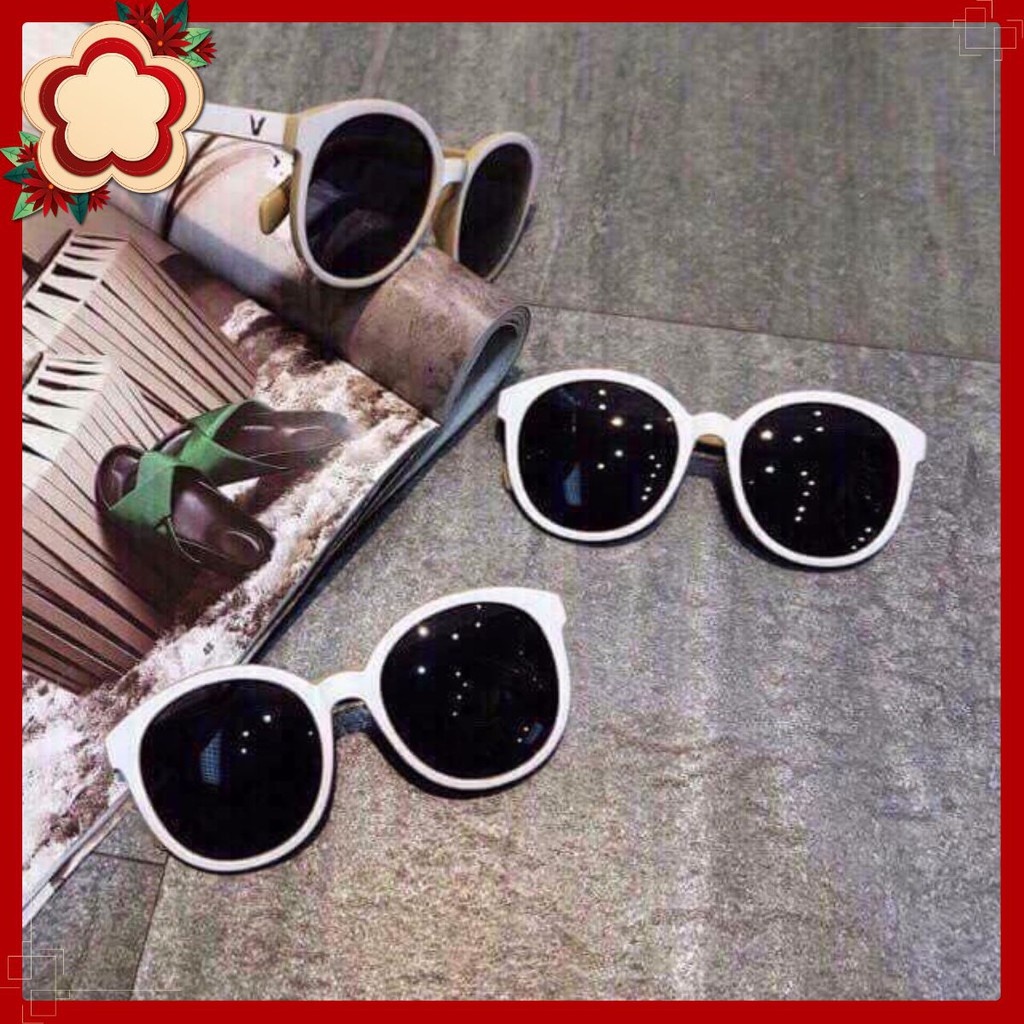 Kính Mát Thời Trang Gọng Có Họa Tiết Chữ V Dành Cho Nữ