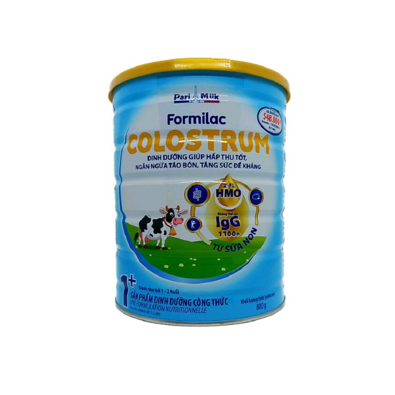 Thanh Lý Sữa Non Formilac Colostrum 1+/800g