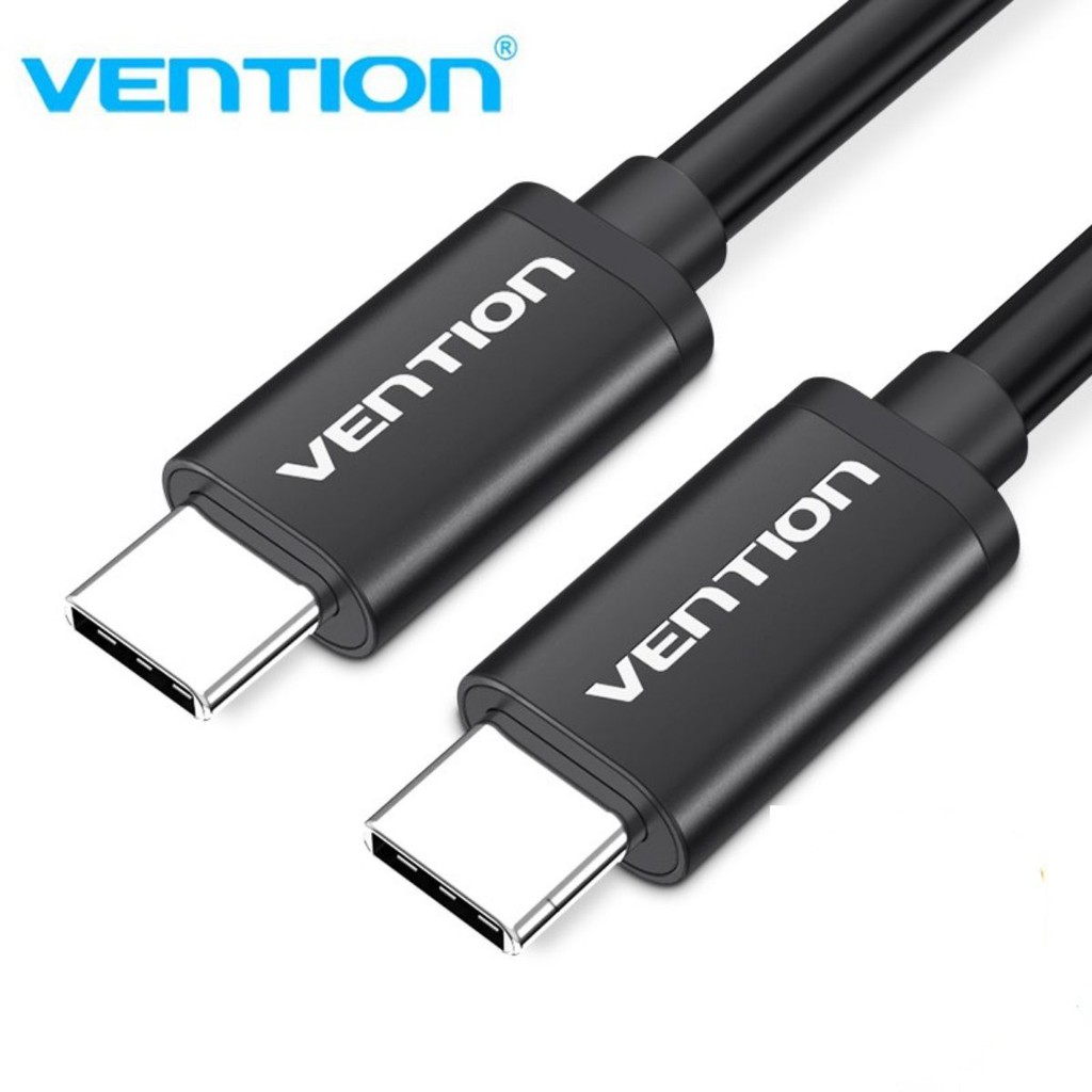 [Mã SKAMCLU9 giảm 10% đơn 100K] Cáp USB Type C Male to Male Vention (1m-1.5m) CAUB - Ben Computer