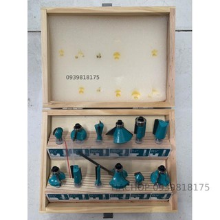 Bộ mũi phay 6.3mm (1/4) Total TACSR0104121