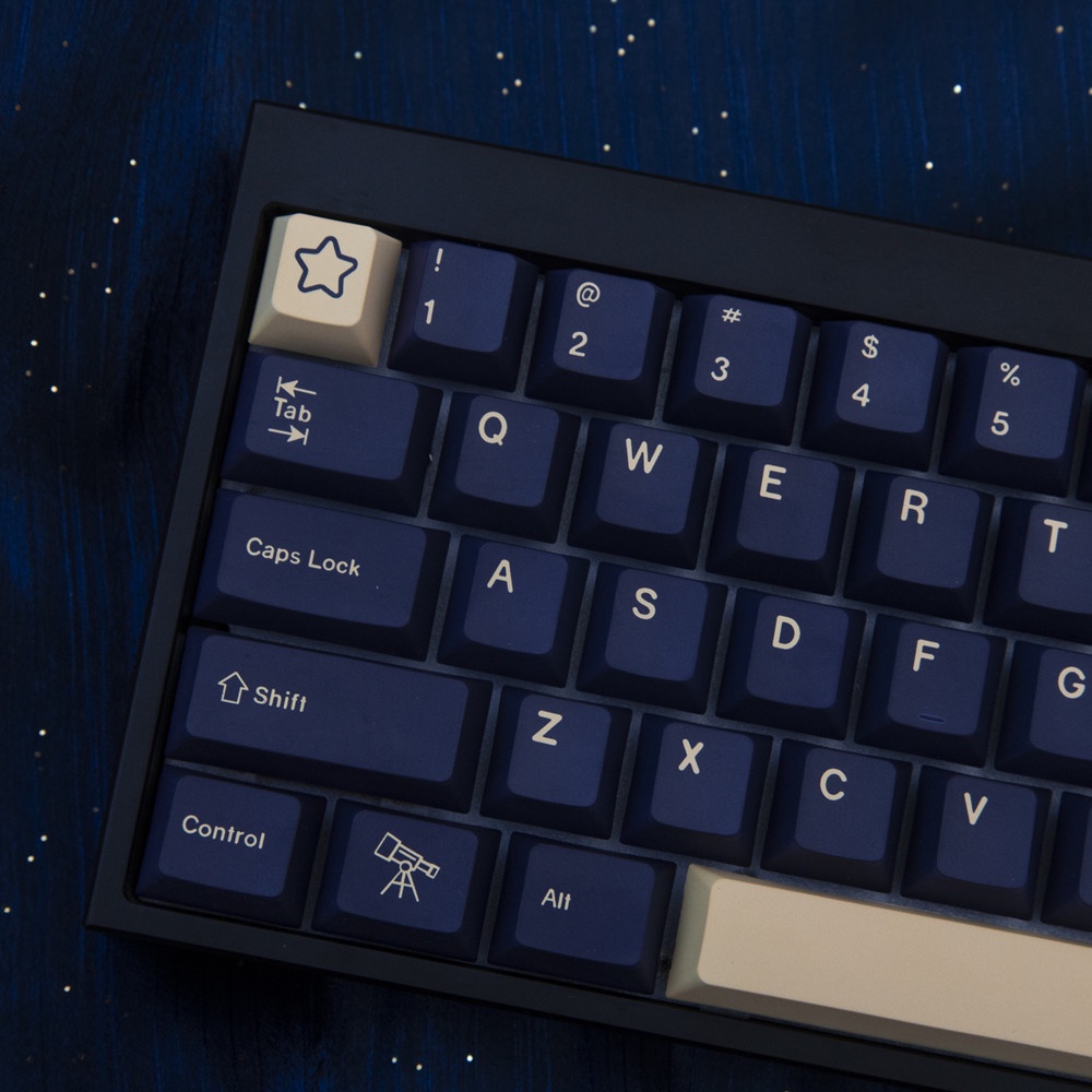 124 Phím GMK Stargaze Keycaps Cherry Profile Bàn phím cơ PBT DYE SUB Bàn phím cơ Keycap