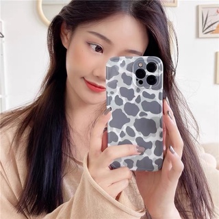 Ốp iphone da báo xám silicon mềm bảo vệ lưng máy