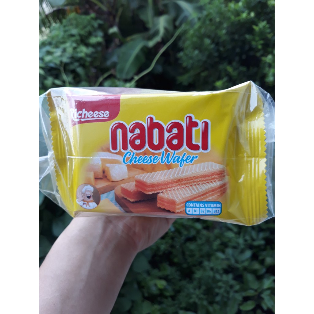 Thùng 12 Bịch 120 Cái 20g Bánh Xốp Phô Mai Nabati