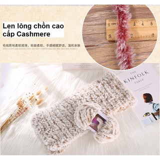 Len lông chồn cao cấp Cashmere 50gr, len mịn nhẹ an toàn cho bé - Tiệm nhà Lam