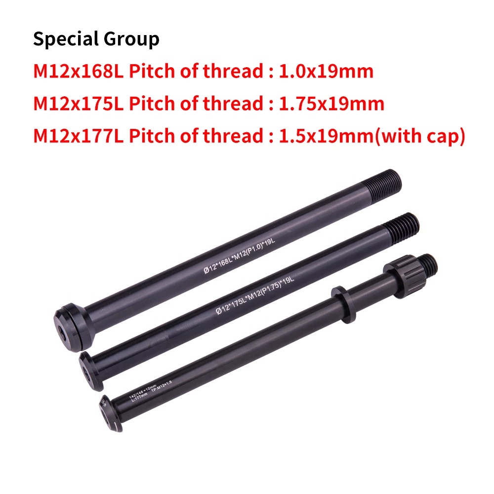 Trục Xe Đạp Leo Núi 15x100 12x142 12x100 12x148 15x110 12mm 15mm Chuyên Dụng