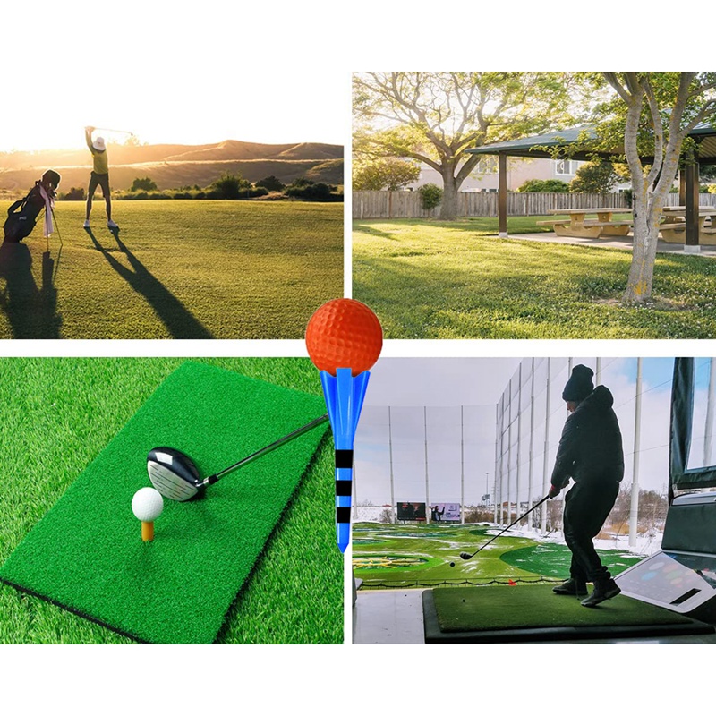 Bộ 50 Phụ Kiện Gắn Gậy Đánh Golf 3-1 / 4 Inch Bằng Nhựa Giảm Ma Sát &amp; Bên Hông