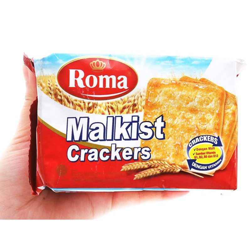 BÁNH MALKIST CRACKER SIÊU GIÒN - NHẬP KHẨU TỪ INDONESIA