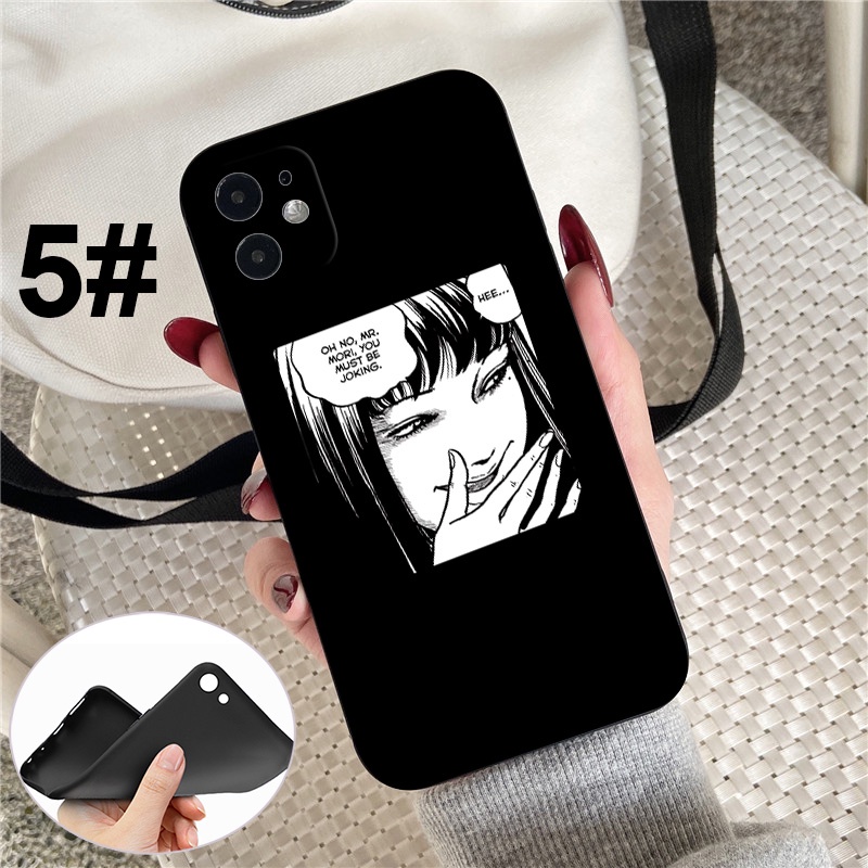 Ốp điện thoại mềm in hoạt hình kinh dị Junji Ito Tomie GR65 thích hợp cho iPhone 12 Mini 11 Pro Max 12mini