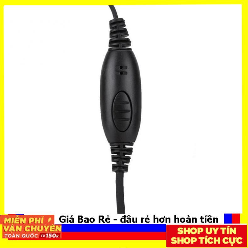 Tai nghe bộ đàm có micro và kẹp cho bộ đàm Baofeng UV 9RPLUS