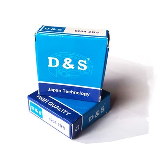 10 ổ bi 6204 2RS D&S