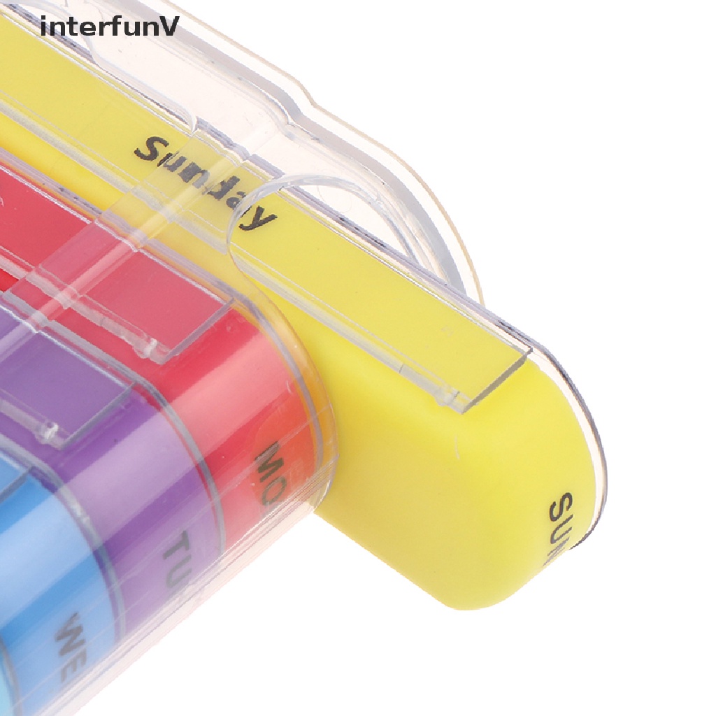 Hộp Đựng Thuốc 28 Ngăn 7 Ngày Bằng Nhựa Tiện Dụng