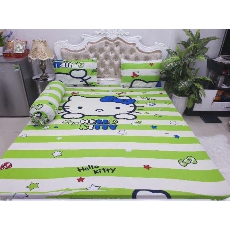 Drap ga thun lẻ [ THUN HÀN QUỐC] nệm cao dưới 15cm, mẫu mã đa dạng, chất mịn mât