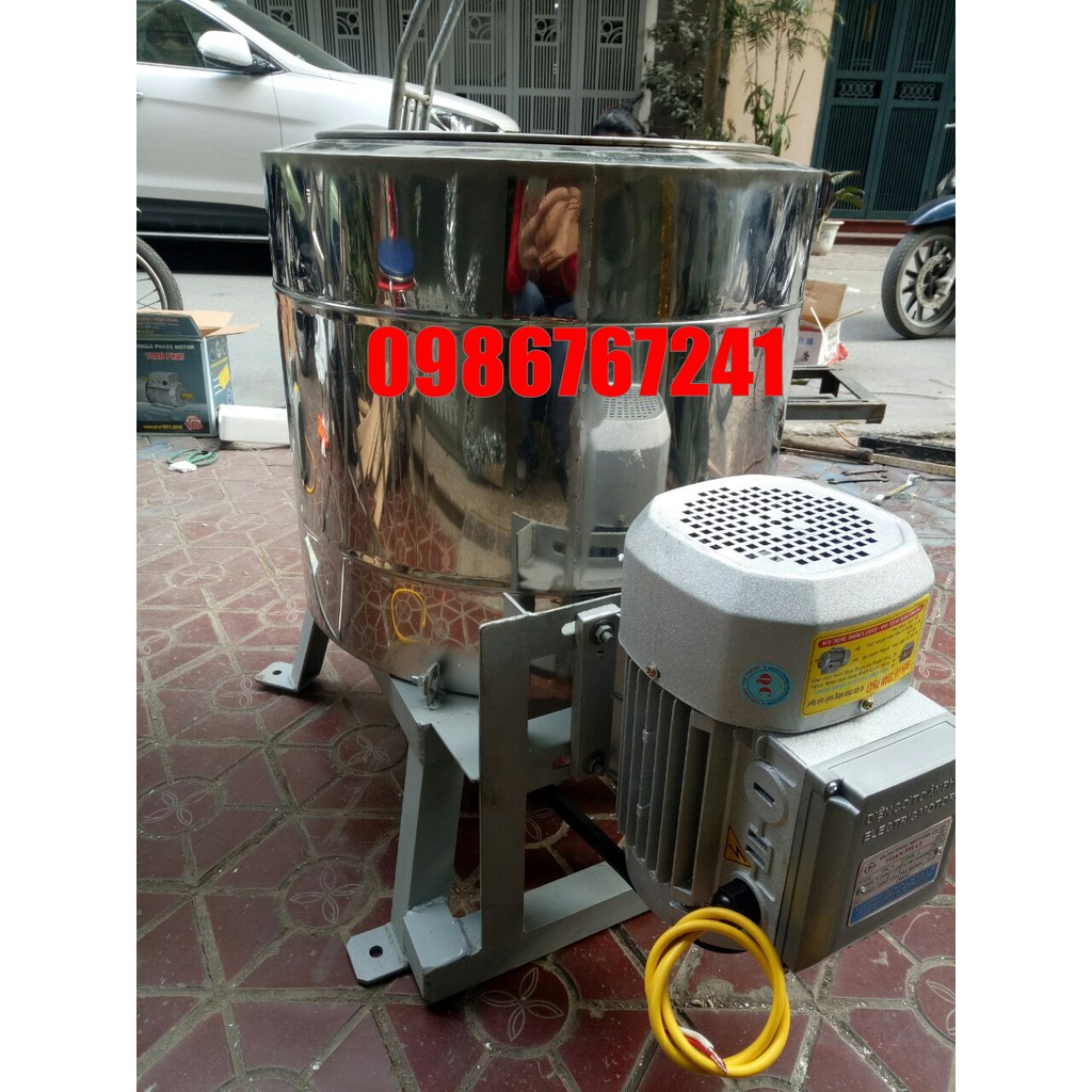 Máy vắt tinh bột nghệ, vắt sắn dây, máy vắt ly tâm