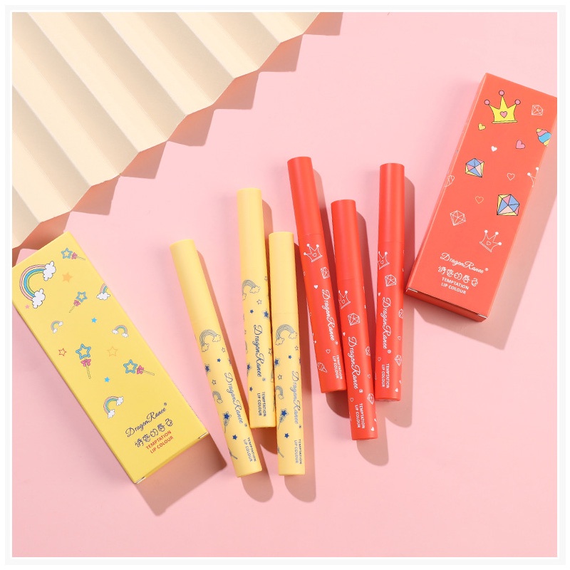 [Hàng mới về] Set son bút chì Dragon Ranee tông lì dễ mang theo