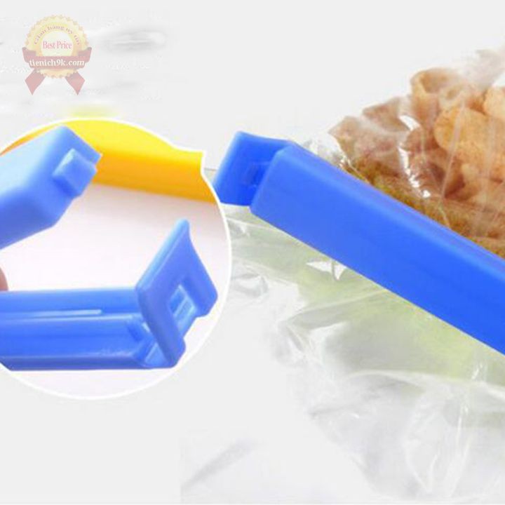 Combo 15 Kẹp miệng túi đồ ăn bằng nhựa kín khí