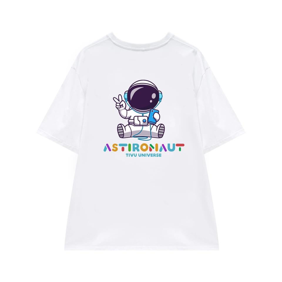 Áo thun ASTIRONAUT Áo Thun Tay lỡ nam nữ, áo phông unisex from rộng Oversize( V55 )