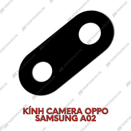 Kính camera samsung a02 kèm keo dán