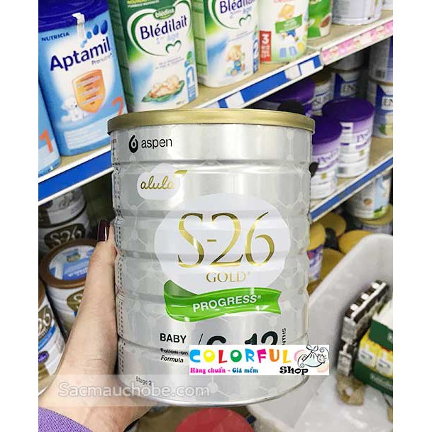 Sữa S26 Baby 2 (900g)