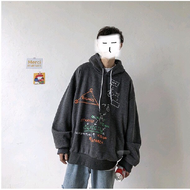 Áo hoodie nỉ form rộng unisex Toán Học nam nữ ullzang WIND thu dông | BigBuy360 - bigbuy360.vn